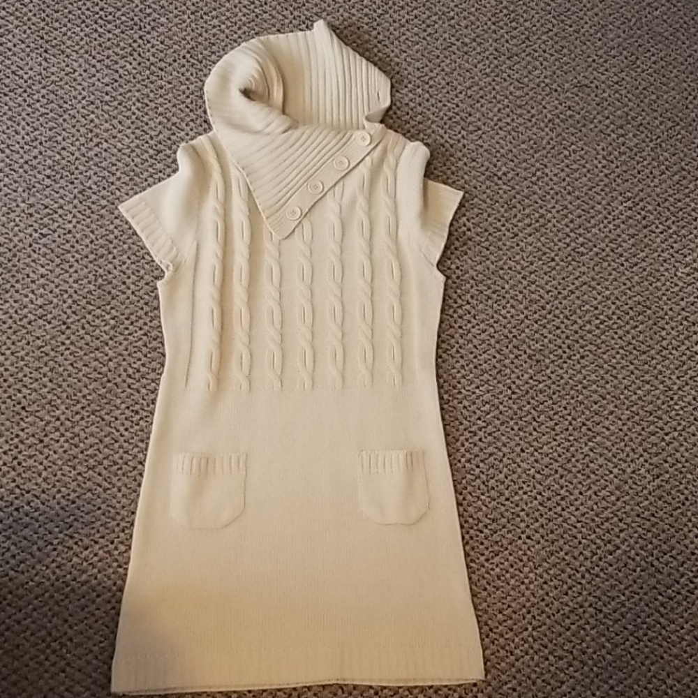 Sweater Dress and Belt